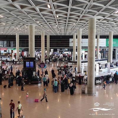 Nearly 2 million Travellers Go Through Queen Alia Airport in Q1-2019