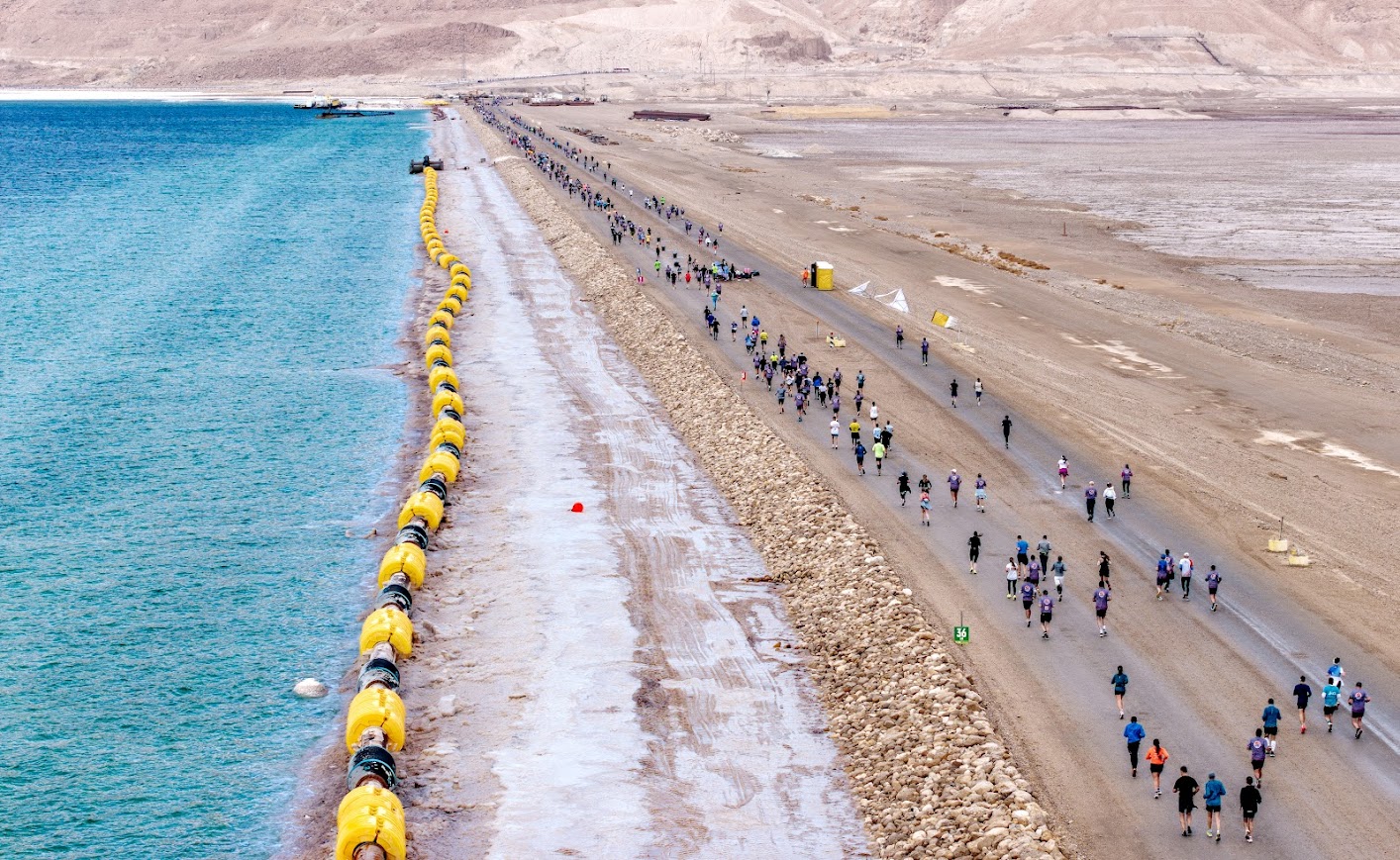Run to the Lowest Point on Earth: Dead Sea Ultra Marathon Marks Its 30th Edition